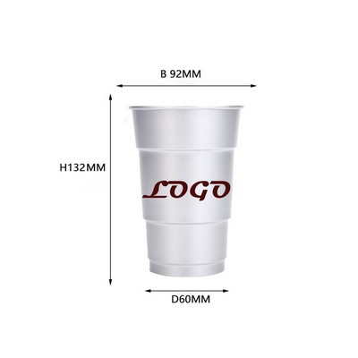 16 Oz. Party Aluminum Recyclable Beer Cup