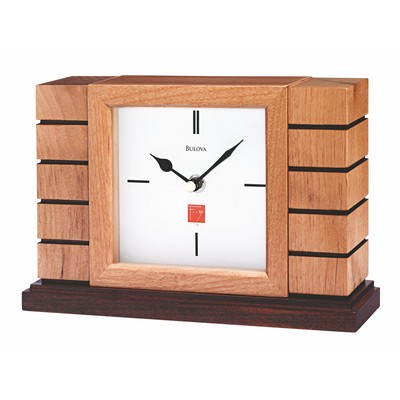 Bulova® Frank Lloyd Wright Usonian II Mantel Clock