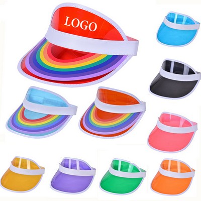 PVC Sun Shade Visor Hat