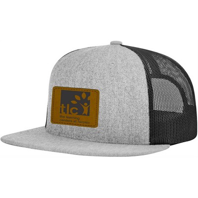 Richardson® 511 Snapback Wool Blend Flatbill Trucker Hat