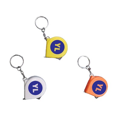 Mini Tape Measure Keychain