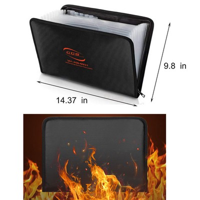 Portable Fireproof File Folder