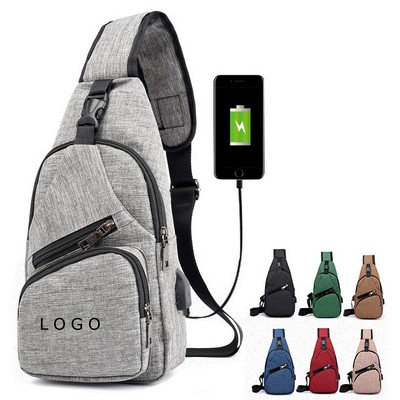 Chest Crossbody Sling Backpack Bag