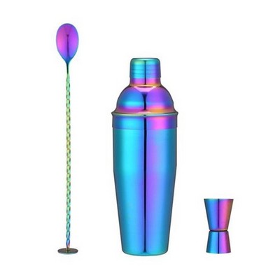 24oz Cocktail Shaker Bartender Set