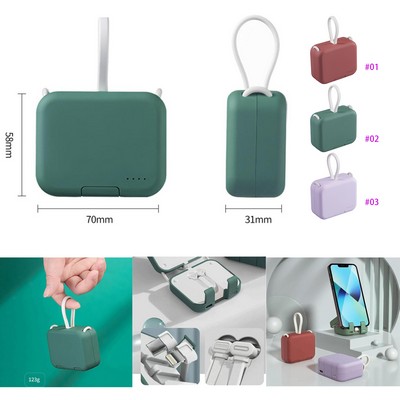 4000 mAh Power Bank Phone Holder