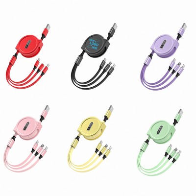 3-in-1 Telescopic Fast Charging Cable