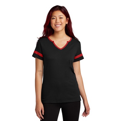 Sport-Tek Ladies Halftime Notch Neck Tee