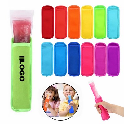 Reusable Popsicle Bags Ice Pop Antifreezing Sleeves