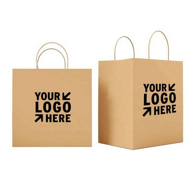 10 x 10 Kraft Paper Tote Bag