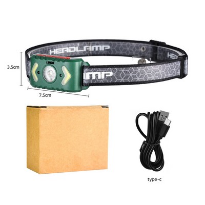 Rechargeable Head Flashlight Lamp