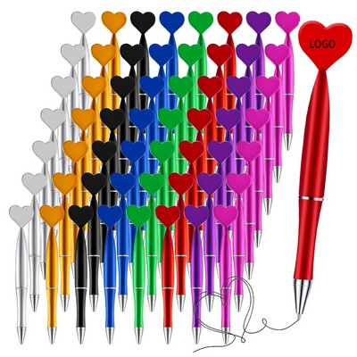 Heart Shaped Ballpoint Pens