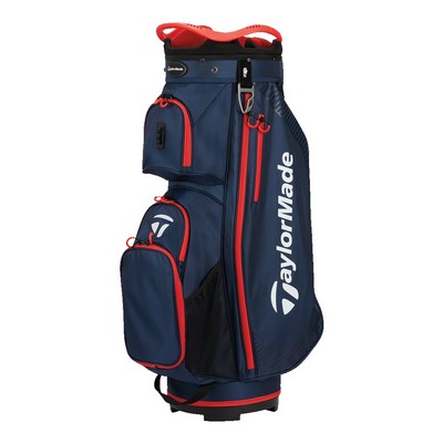 TaylorMade Pro Cart Bag - Navy/Red