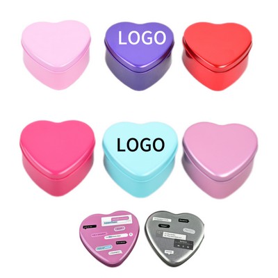 Heart Shaped Metal Box, Candy Box