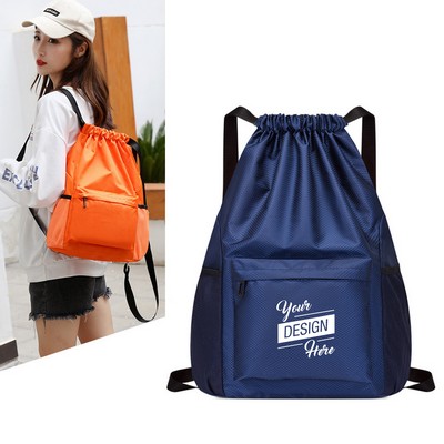 Gym Sports Drawstring Backpack