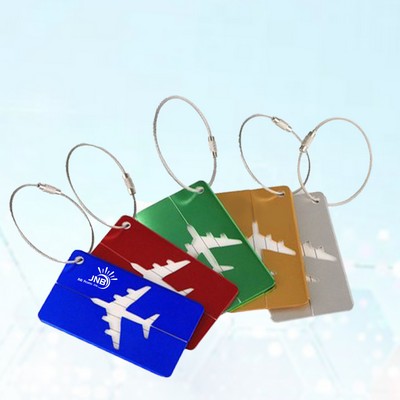 Alloy Travel Tag