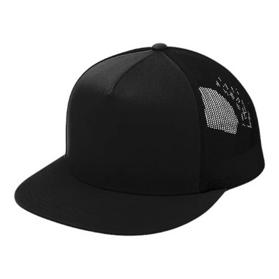 Sport-Tek® Yupoong 5 Panel Classic Trucker Mesh Cap