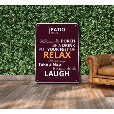 Patio Signs (1ft x 1ft/Sqft)