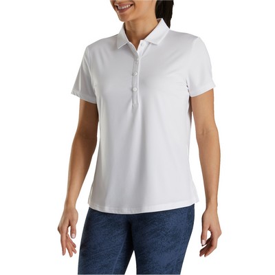 FootJoy Women's Solid Lisle Polo