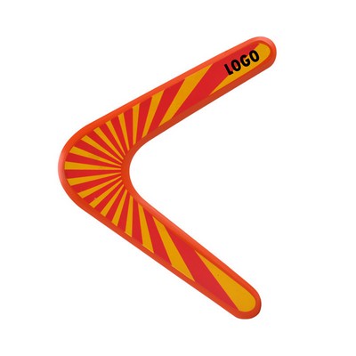 Wooden Returning Boomerang Orange