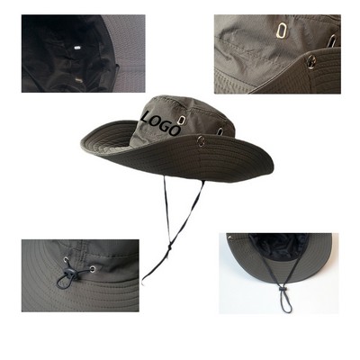 Mountain Camping Drawstring Fisherman Hat