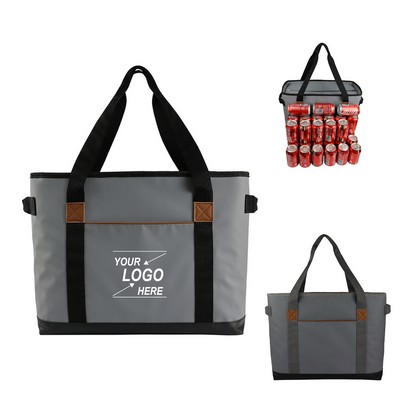 Large Opening Insulated Cooler Bag