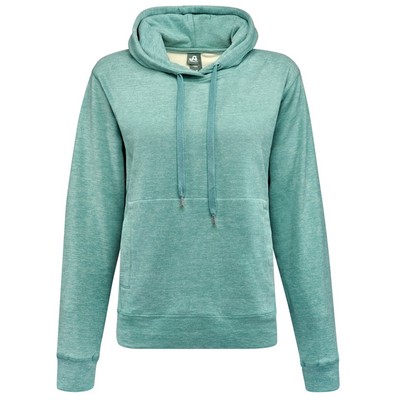 J AMERICA Ladies' Electric Fleece Hooded Sweatshirt