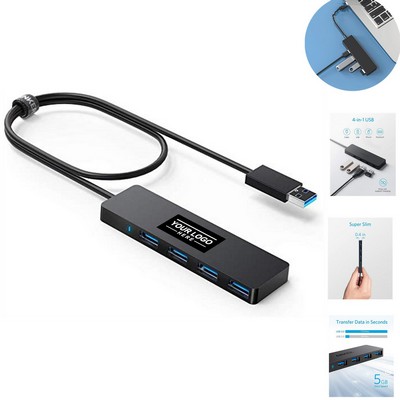 4-in-1 USB C Hub