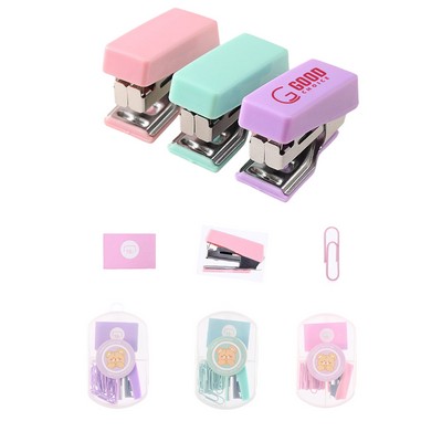 Mini Stapler Student Stationery Set