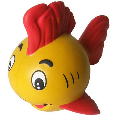 PU Cartoon Fish Shape Stress Ball