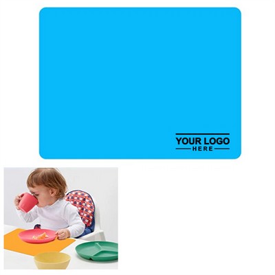 Silicone Placemat for Kids with Fun Design and Easy Clean