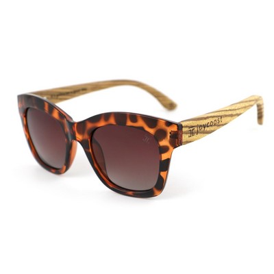 Chloe Acetate & Walnut Sunglasses