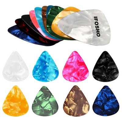 Colorful Celluloid Plectrum Pick for Bass Guitar Ukulele