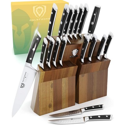 Dalstrong 18-Piece Complete Knife Set With Storage Block - German Steel - Gladiator Series