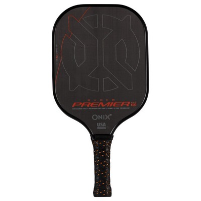 Escalade Sports Onix - Evoke Premier Pro Raw Carbon 10 Pickleball Paddle - Black