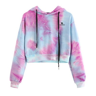 Women's Cute Fashion Hoodie Crop Top Sweatshirt