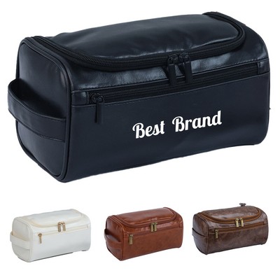 Leather Toiletry Bag