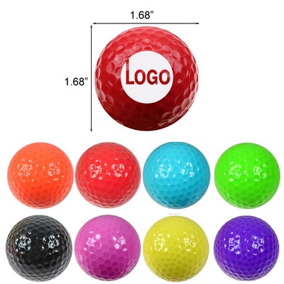 Colorful Golf Practice Balls Floating Colored Golf Ball