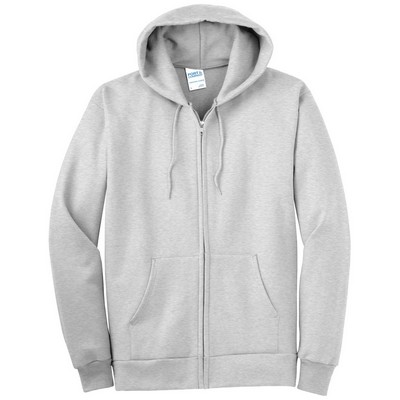 Port & Company® Tall Essential Fleece Full-Zip Hooded Sweatshirt