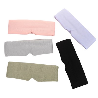 Adjustable Long Foam Eye Mask with Velcro Straps