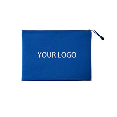 A4 Waterproof Zipper Document Bag