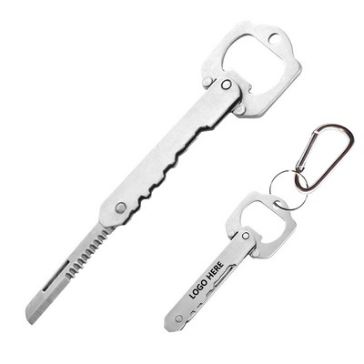 Multi-Function Pocket Tool Key Chain Knife With Bottle Opener