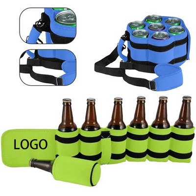 7 Pack Collapsible Beer Can Carrier