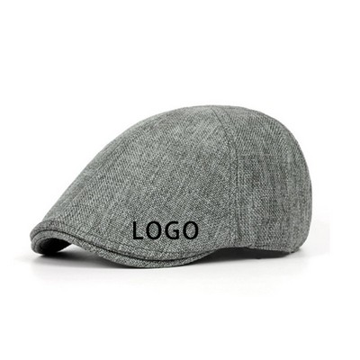 Men Flat Gatsby Cap