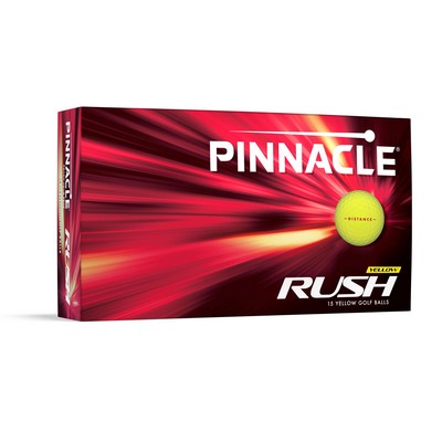 Titleist Pinnacle Rush Yellow 2023 Golf Balls - 1 Dozen