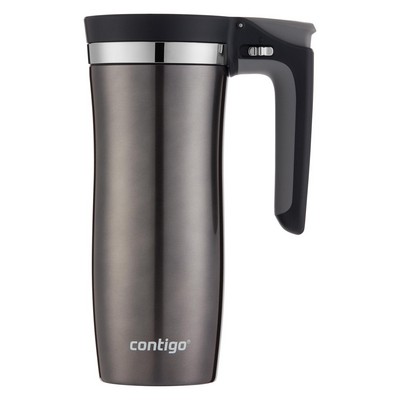 Newell Brands Distribution LLC Contigo 16 Oz. Handled Travel Mug - Gunmetal