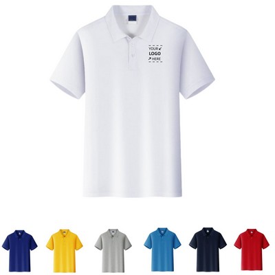 Lightweight Short Sleeve Polo Shirt