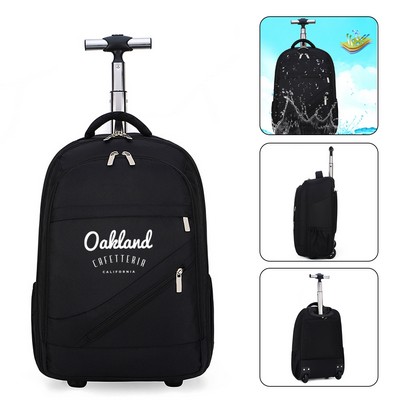 Laptop Backpack with Wheel