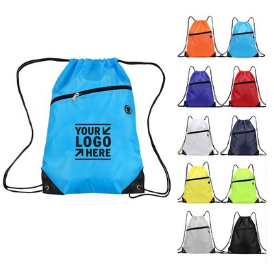 210D Drawstring Backpack