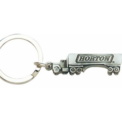 18 Wheeler Box Truck Key Tag & Key Ring