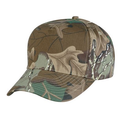 Camouflage Cotton Twill Cap